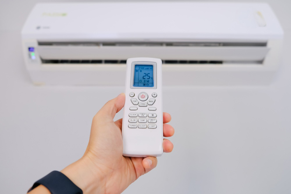 AC temp at 72°