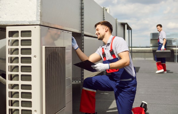 commercial hvac unit inspection